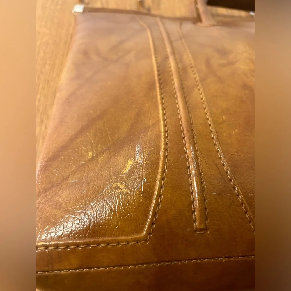 Vintage American Tourister Genuine Leather Portfolio Case/Briefcase